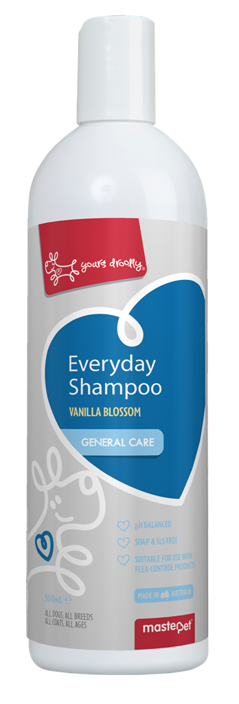 Yours Droolly Everyday Shampoo Vanilla 500ml - Dog Shampoo, Conditioner and Spritzers 