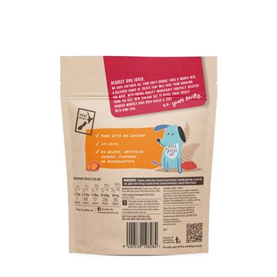 Yours Droolly Kiwi Grown Chicken & Kumara Treats - Dog Treats 