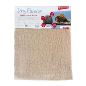 Yours Droolly Superfleece Beige 61x91cm - Dog Bedding 