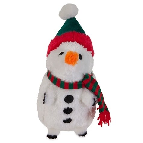 Zoobilee Holiday Heggies Snowman - Dog Toys 