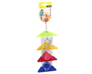 Avi One Acrylic Foraging Triangles Stack Small