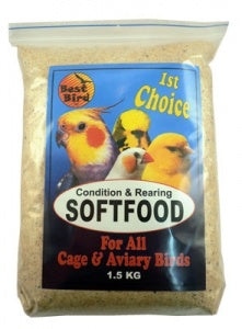 Best Bird 1ST Choice Soft Food 1.5KG