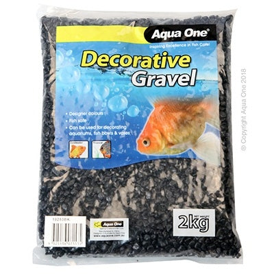 Aqua One Gravel Black 2KG