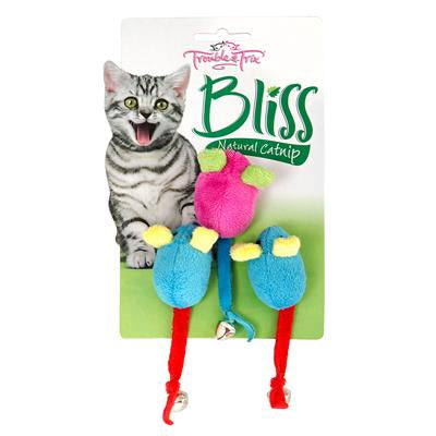 Trouble & Trix Bliss Mice Bell 3 Pack
