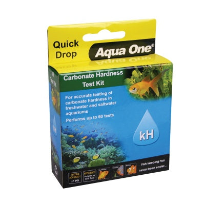 Aqua One QuickDrop Carbonate Hardness Test Kit