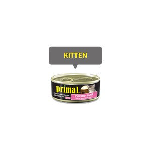 Primal Kitten Grain Free Chicken & Lamb Can 100G