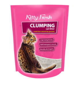 Kitty Fresh Cat Litter Clumping 10KG