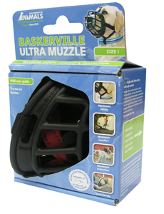 Baskerville Ultra Muzzle Black Size 1