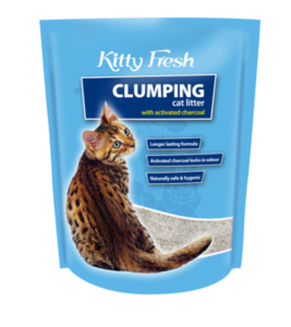 Kitty Fresh Cat Litter Charcoal Clumping 10KG