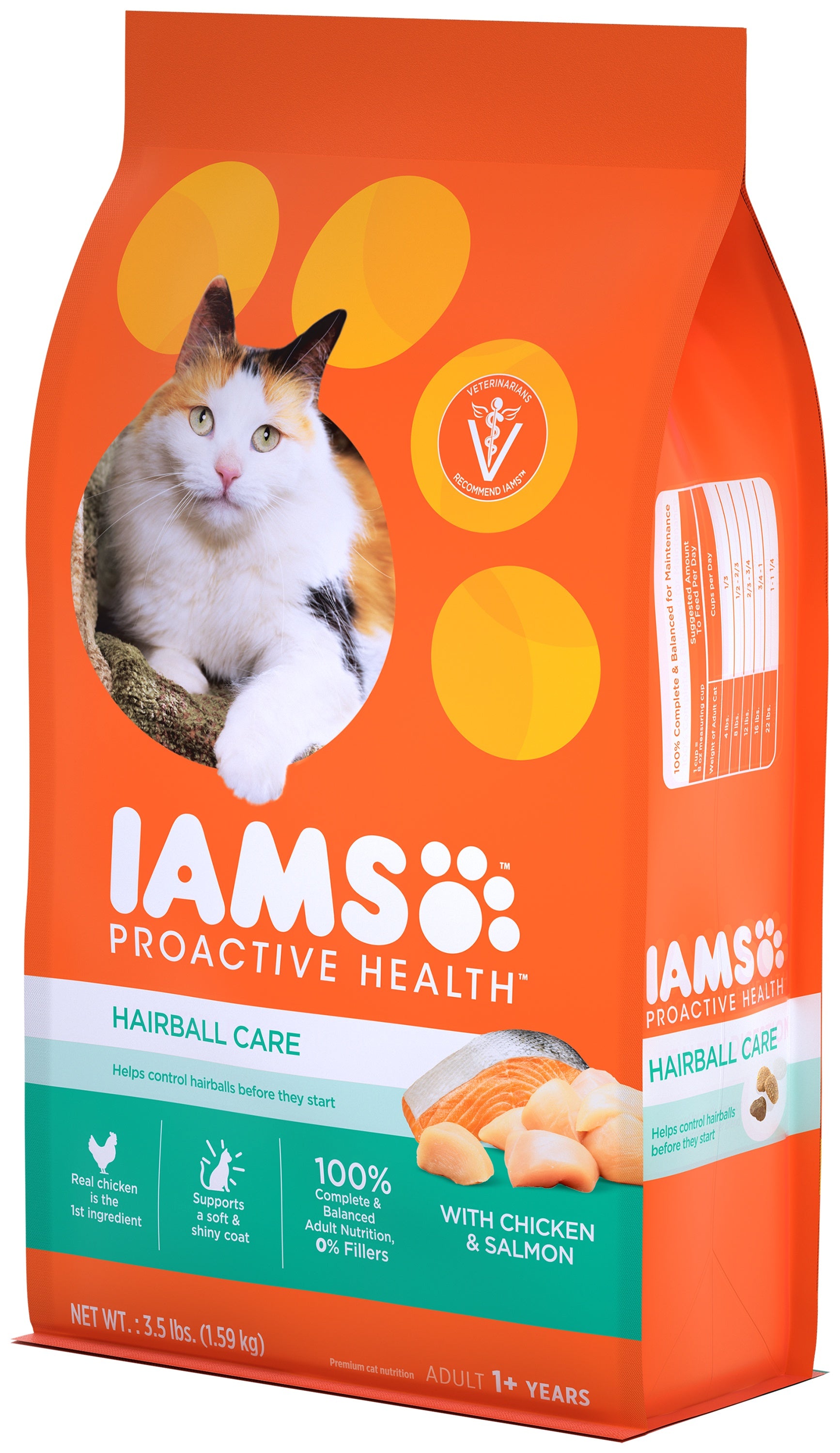 Iams Adult Cat Hairball Care Chicken & Salmon