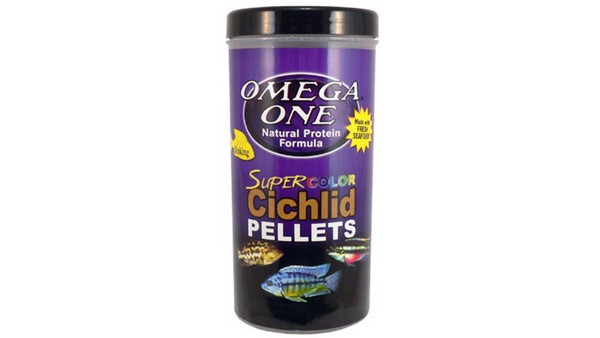 Omega One Super Colour Cichlid Pellets Sinking Large 231G