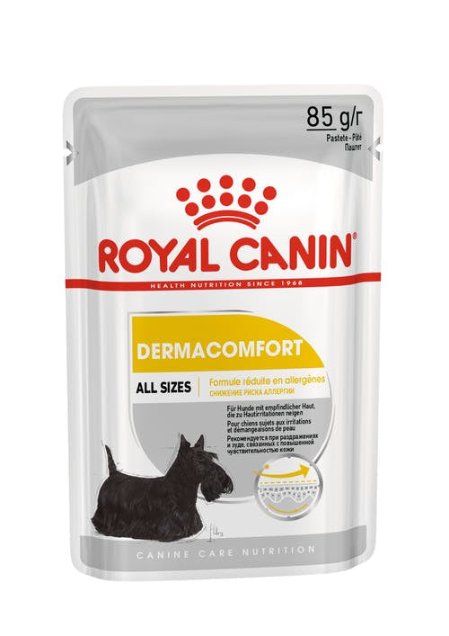 Royal Canin Dermacomfort Wet Loaf Adult 85G 12 Pack