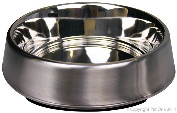 Pet One Bowl Anti Ant Stainless Steel 1.8L
