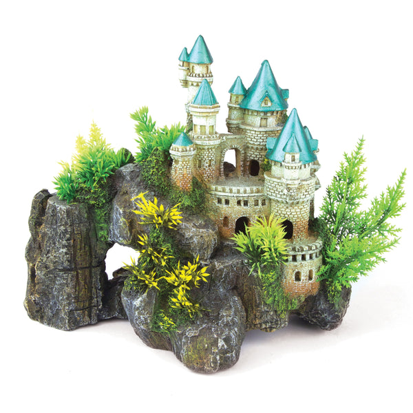Kazoo Mountain Castle With Plants Medium