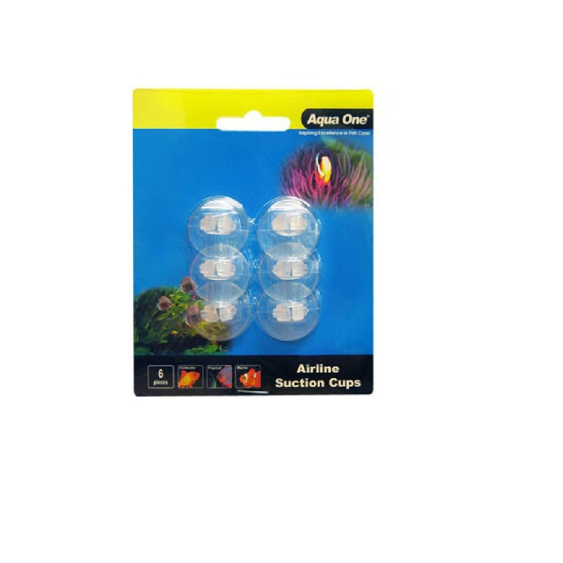 Aqua One Airline Suction Cups 6 Pack
