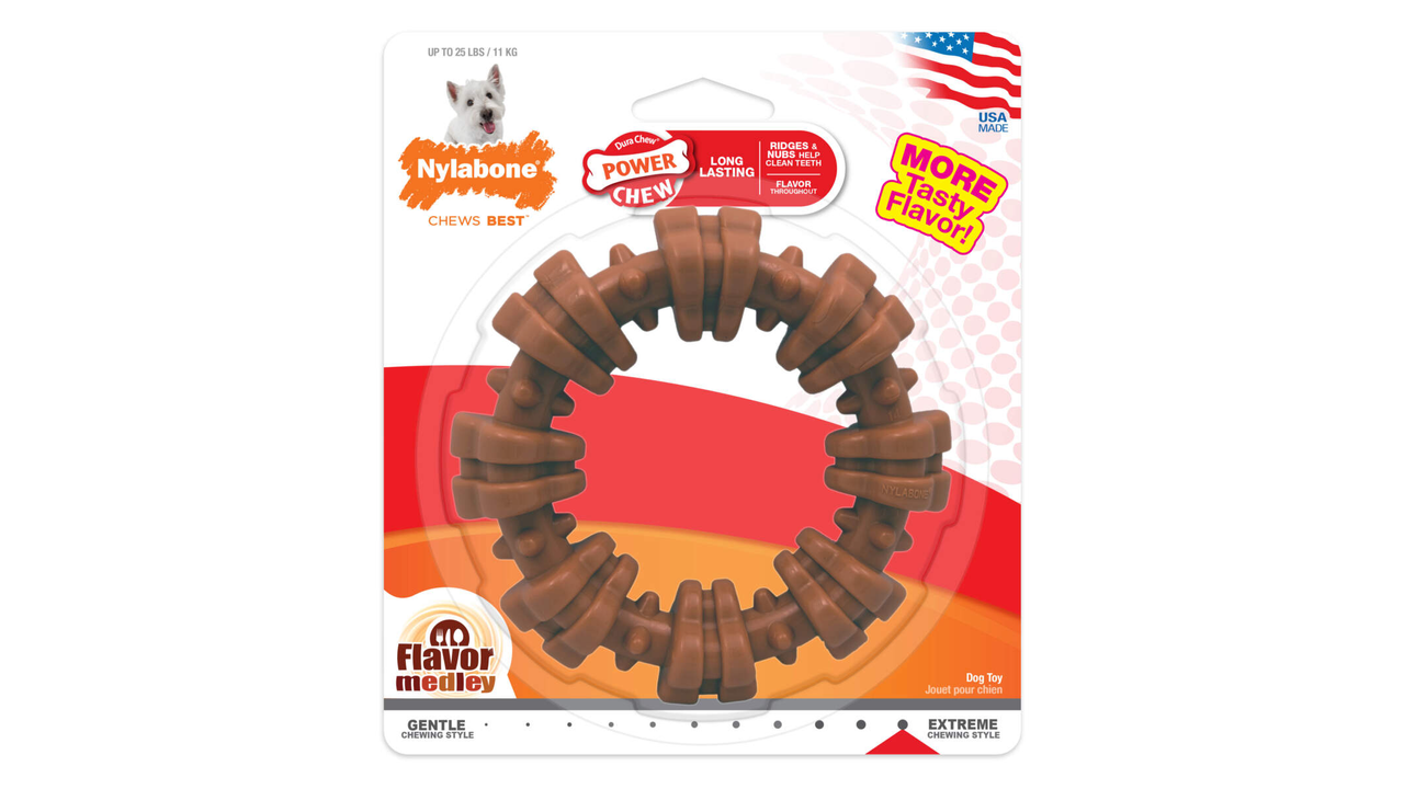 Nylabone Dura Chew Textured Ring Large