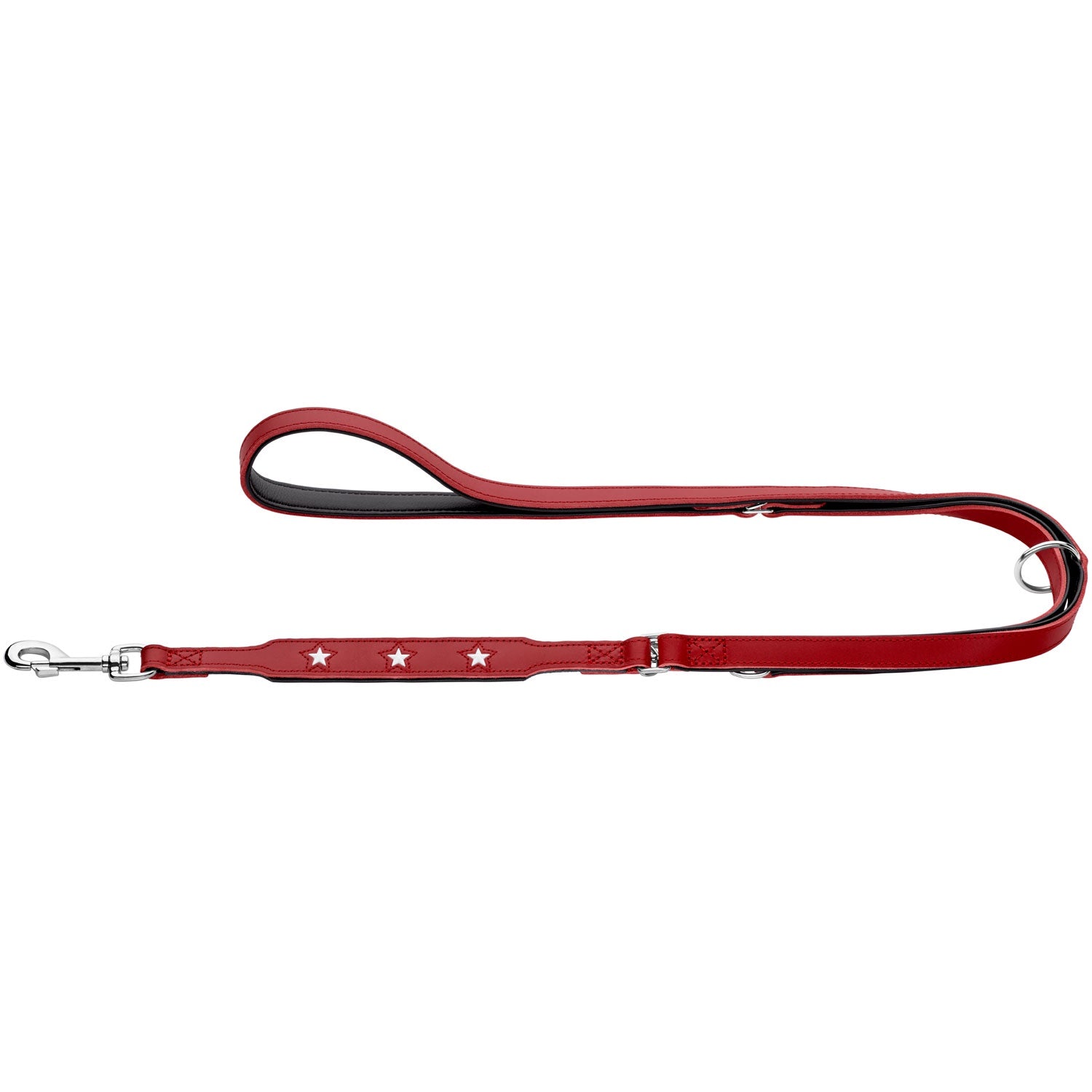 Hunter Magic Star Training Leash Red