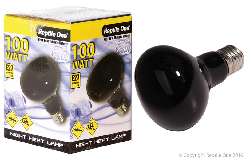 Reptile One Heat Lamp Night Light 100W (E27)