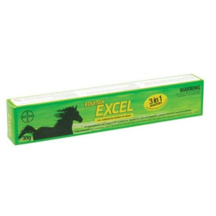 Equitak Excel Wormer 30G Single