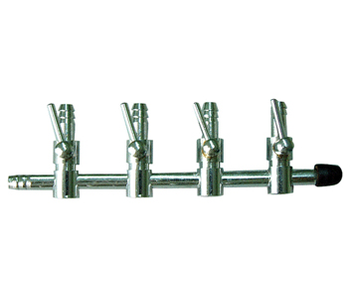 Brooklands Chrome Taps 4 Way