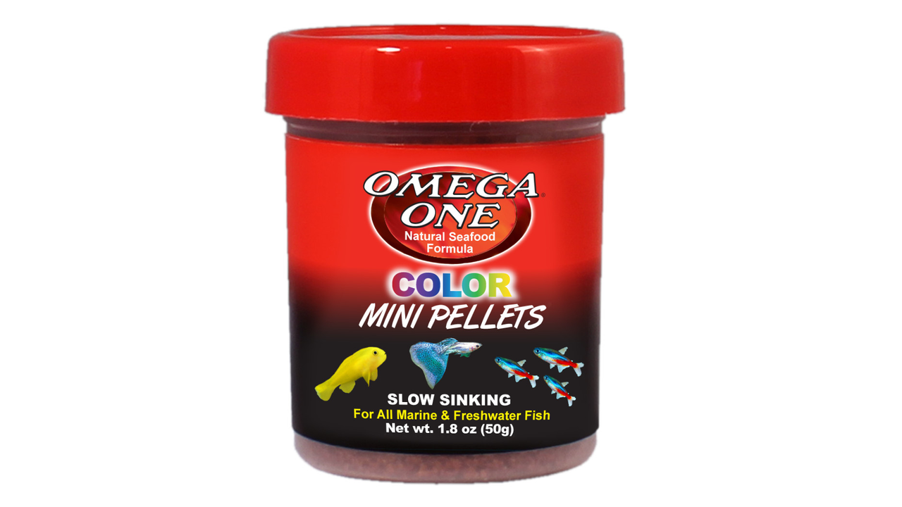 Omega One Colour Mini Pellets 50G