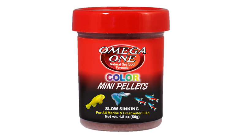 Omega One Colour Mini Pellets 50G