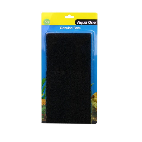 Aqua One Black Filter Sponge AquaStyle AR980 3 Pack (5S)