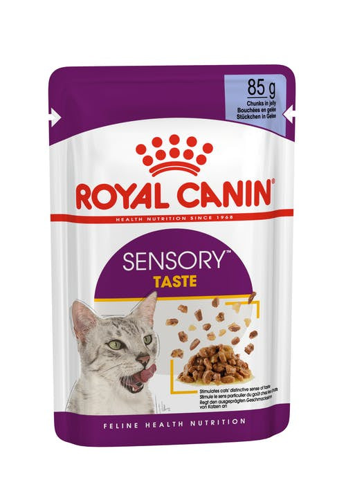 Royal Canin Sensory Taste Chunks in Jelly 85G 12 Pack