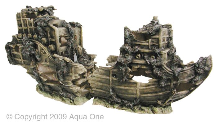 Aqua One U331 Shipwreck Large 2 Piece