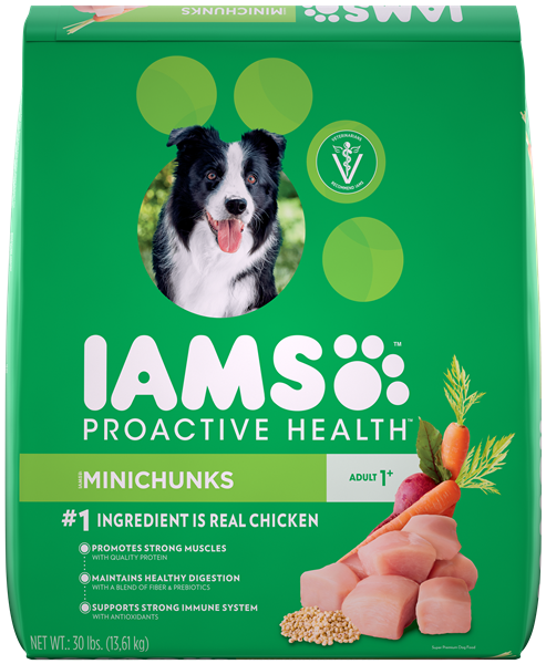 Iams Proactive Health Chicken Adult Minichunks 13.61KG