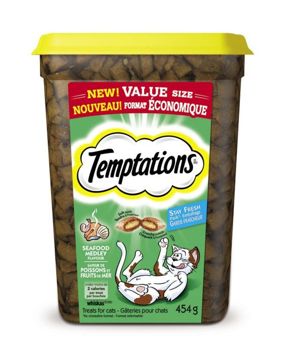 Temptations Seafood Medley Tub 454G