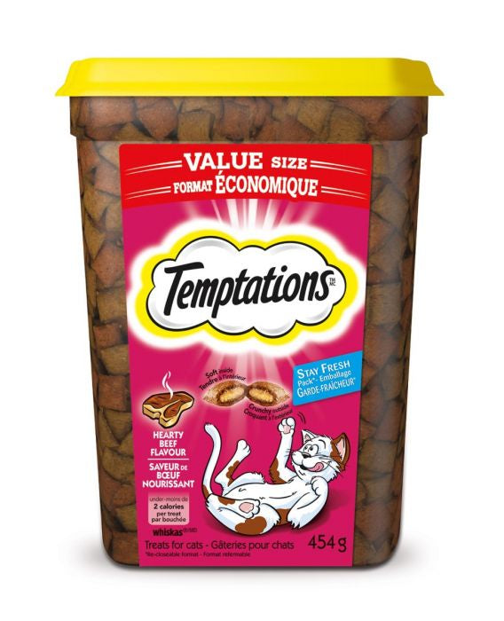Temptations Beef Tub 454G