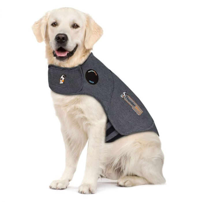 Thundershirt Dog Calming Polo Grey Medium