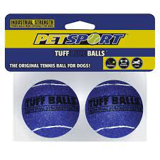 PetSport Tuff Balls Blue 2 Pack