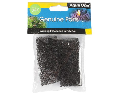 Aqua One Black Filter Sponge Clearview H100 2 Pack (54S)