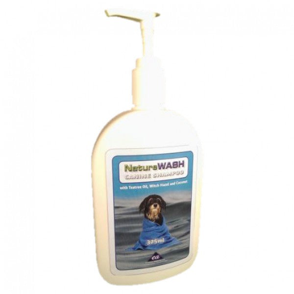 NatureWASH Dog Shampoo Pump 375ml