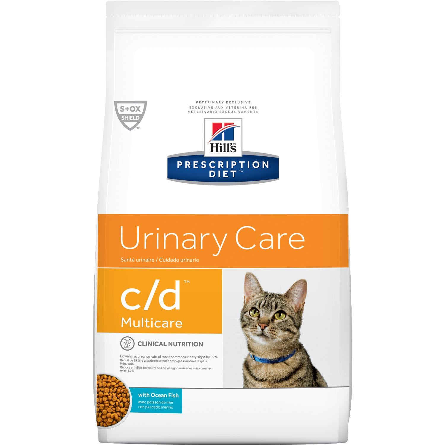 Hill's Prescription Diet C/D Multicare Ocean Fish Feline 1.8KG