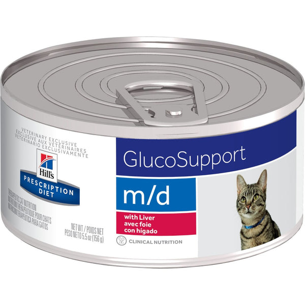 Hill's Prescription Diet M/D Feline Can 156G x 24