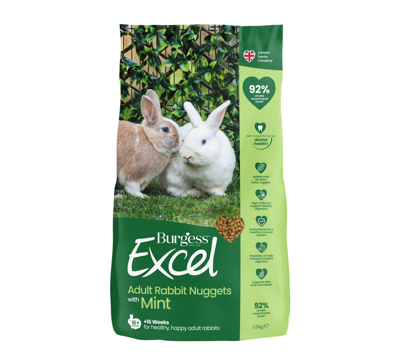 Burgess Excel Adult Rabbit with Mint