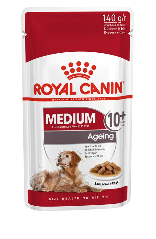 Royal Canin Medium Wet Ageing 10+ 140G 10 Pack