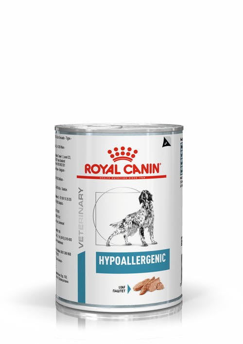 Royal Canin Veterinary Diet Hypoallergenic Canine Can 400G x 12