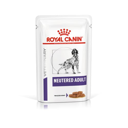 Royal Canin Veterinary Diet Neutered Adult Canine Pouch 100G x 12