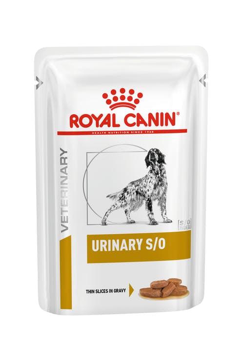 Royal Canin Veterinary Diet Urinary S/O Canine Pouch 100G x 12