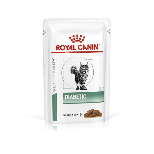 Royal Canin Veterinary Diet Diabetic Feline Pouch 85G x 12