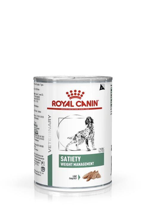Royal Canin Veterinary Diet Satiety Weight Management Canine Can 410G x 12